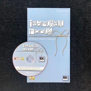 Heartfelt Fonts CD 💿-FREE with purchase! (Bundle)